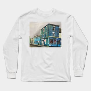 Winter Comes To Holderness Road, Hull, England Long Sleeve T-Shirt